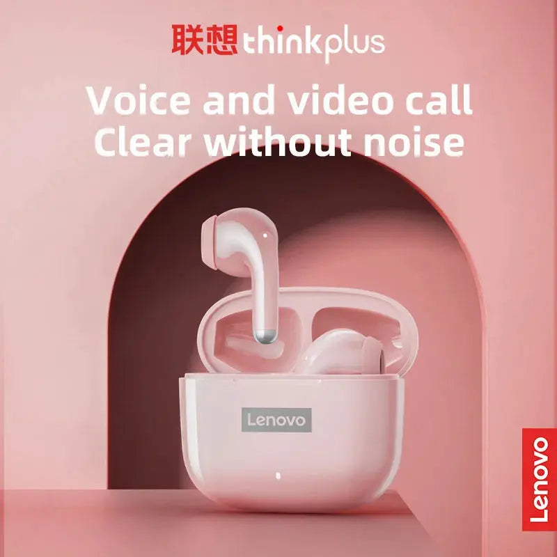 Lenovo LP40 Pro TWS Bluetooth 5.1 Quick Connect Earphones Ergonomic Design Headphones Powerful Transmission Speed Headset Tech Triumph Shop