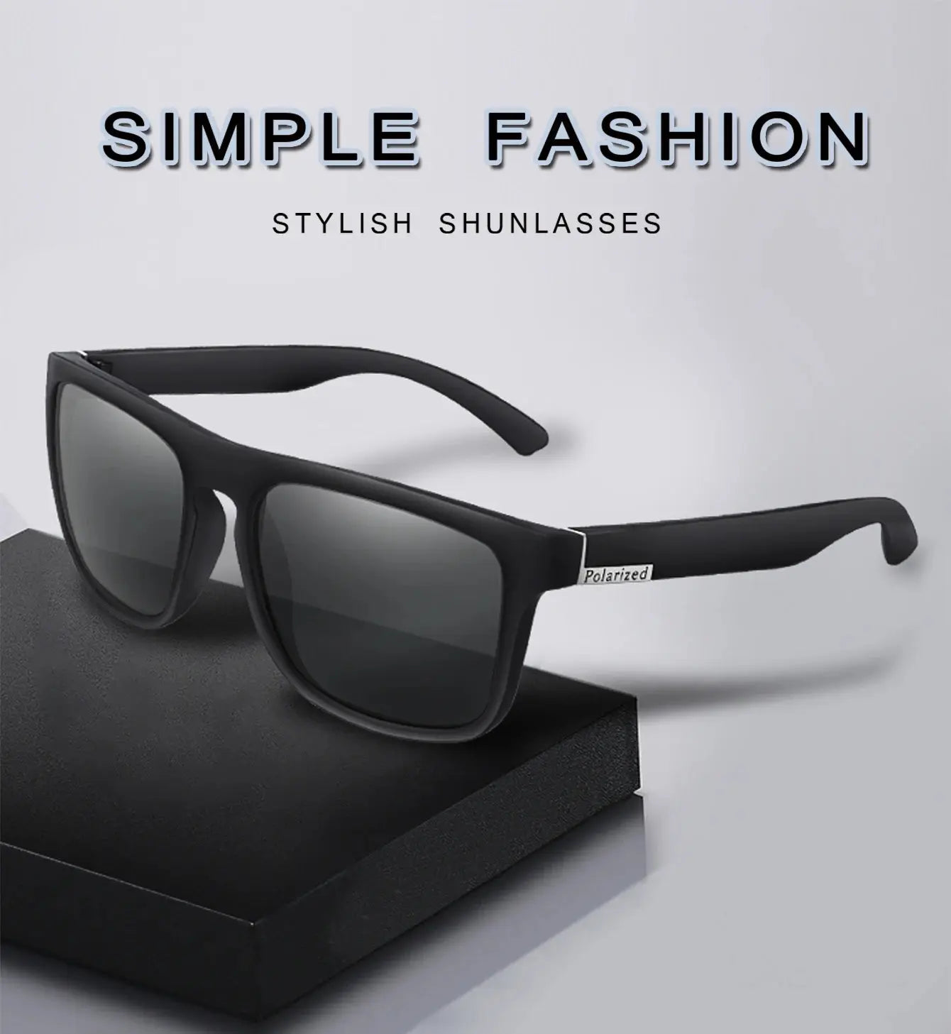 Retro Style Square Frame Polarized Cycling Sunglasses Men Night Vision Car Driving Sunglass Dirt Bike Motorcycle Glasses UV400 Tech Triumph Shop