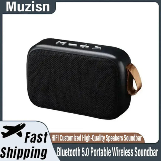 High-Quality Speakers Soundbar Portable Bluetooth 5.0 Wireless Soundbar 500mAh Battery Outdoor Indoor Sport HIFI Customized - Tech Triumph Shop