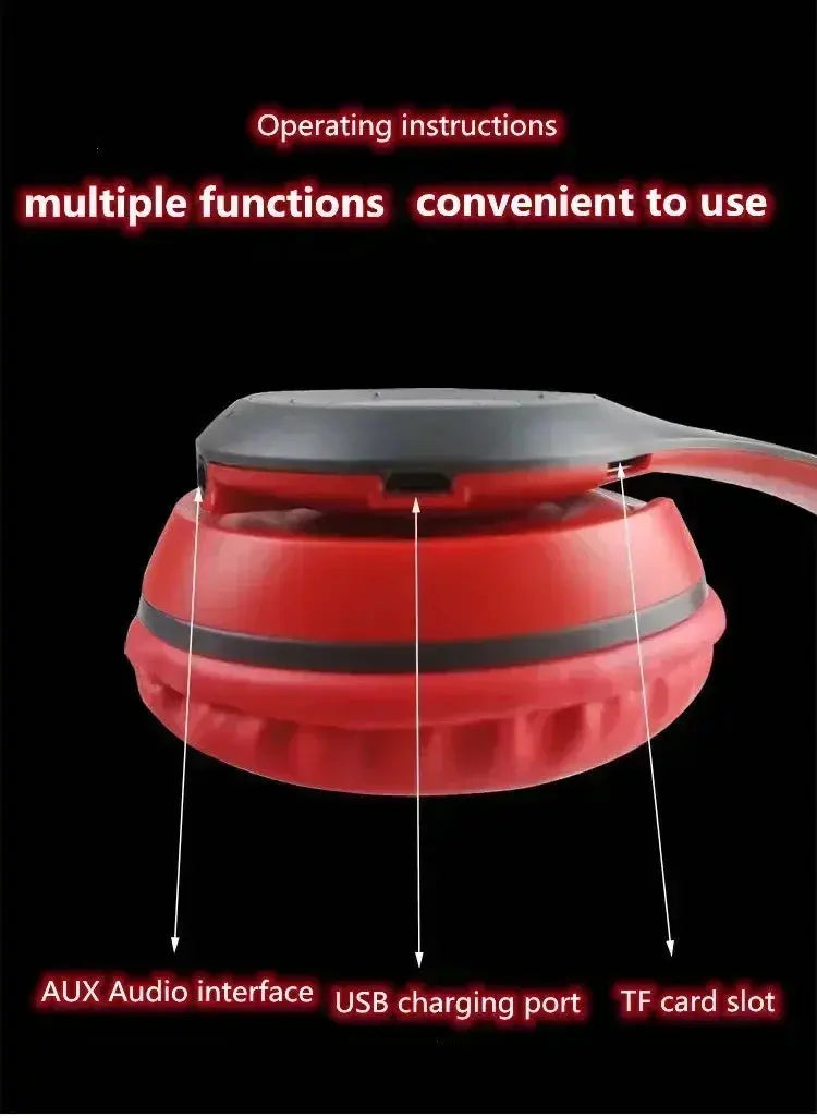 P47 Wireless bluetooth headphone With Mic Noise Cancelling Headsets Stereo Sound Earphones Sports Gaming Headphones Supports PC Tech Triumph Shop