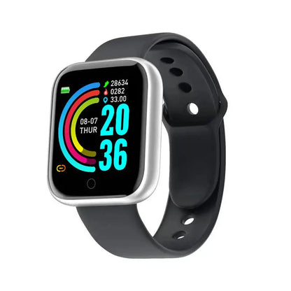 Multifunctional Smart Watch Men Women Bluetooth Connected Phone Music Fitness Sports Bracelet Sleep Monitor Y68 Smartwatch D20 - Tech Triumph Shop