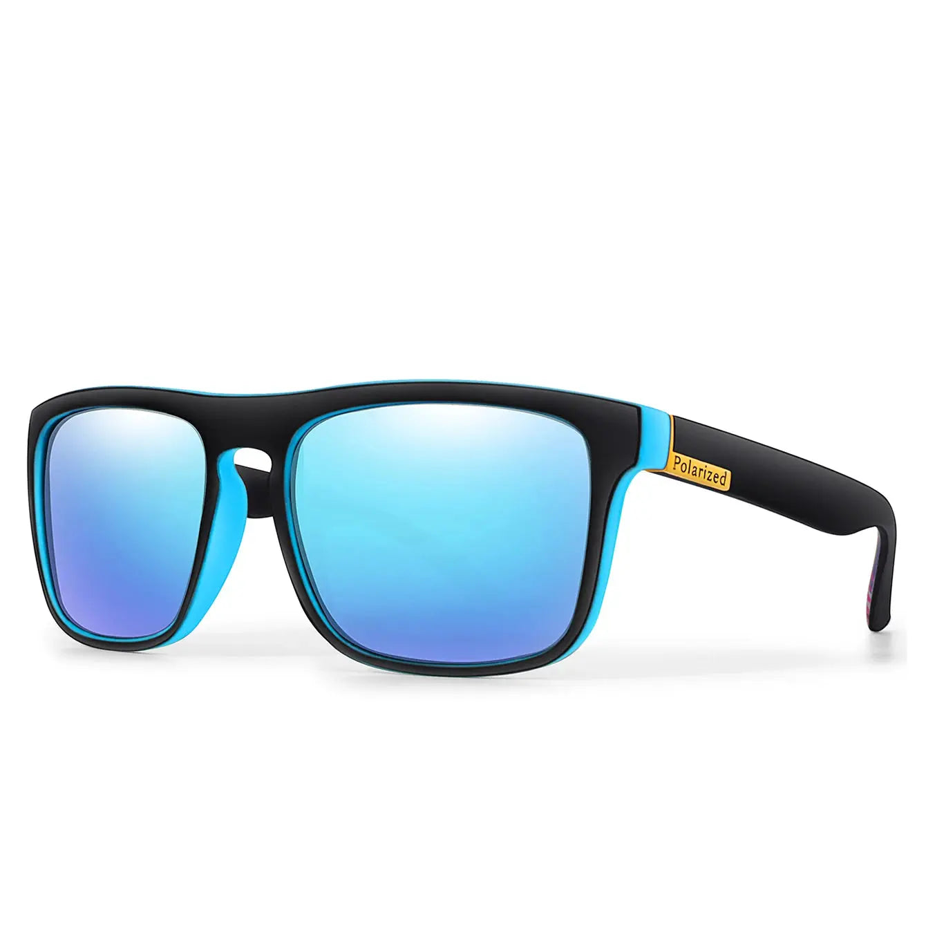 Retro Style Square Frame Polarized Cycling Sunglasses Men Night Vision Car Driving Sunglass Dirt Bike Motorcycle Glasses UV400 Tech Triumph Shop