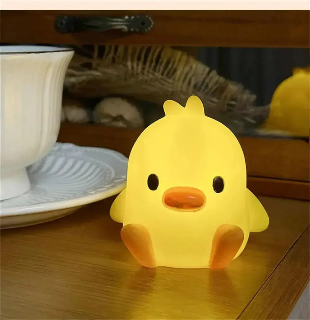 Duck Night Light Bedroom Decoration Cute Cartoon Animal Night Light Christmas Gifts For Kids Room Bedside Sleeping Lamp Tech Triumph Shop