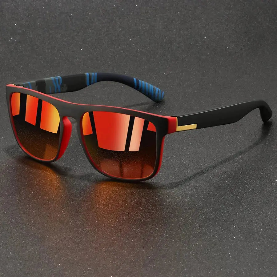 Fashion Vintage Square Sunglasses Men Women Fishing Driving Man Luxury Brand Designer Sun Glasses Anti-Glare Retro Eyewear UV400 Tech Triumph Shop