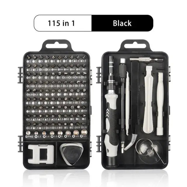 25/115/135/140 in1 Screwdriver Set  Magnetic Torx Phillips Screw Bit Kit  With Electrical Remover Wrench Repair Phone PC Tools Tech Triumph Shop