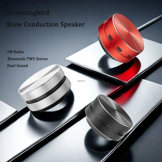 2025 Hot Bone Conduction Speaker Bluetooth-Compatible TWS Wireless Stereo Sound Hummingbird Speaker - Tech Triumph Shop