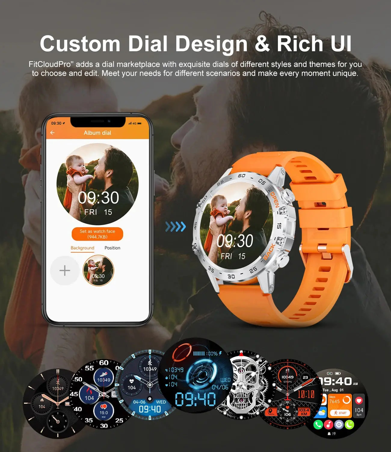 LIGE New1.39" Bluetooth Call Smart Watch Men Outdoor Sport Fitness Heart Rate Health Monitoring Smartwatch for Android IOS Phone Tech Triumph Shop
