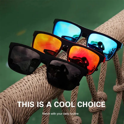 Fashion Vintage Square Polarized Sunglasses Men Women Driving Fishing Luxury Brand Designer Sun Glasses Driver's Eyewear UV400 Tech Triumph Shop