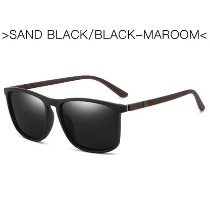 Sports Sunglasses for Men Polarized Comfortable Wear Square Sun Glasses Male Light Weight Eyewear Accessory with Origina UV400 Tech Triumph Shop