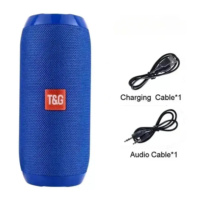 Portable Speaker Wireless  Bluetooth-compatible Subwoofer Outdoor Waterproof Loudspeaker Stereo Surround Support FM RadioTF - Tech Triumph Shop