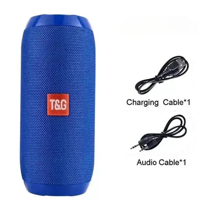 Portable Speaker Wireless  Bluetooth-compatible Subwoofer Outdoor Waterproof Loudspeaker Stereo Surround Support FM RadioTF - Tech Triumph Shop
