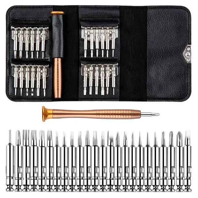 25/115/135/140 in1 Screwdriver Set  Magnetic Torx Phillips Screw Bit Kit  With Electrical Remover Wrench Repair Phone PC Tools Tech Triumph Shop