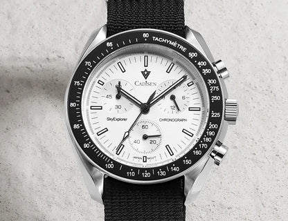 CADISEN New Men's Watches Luxury Quartz Wrist Watch For Men Sapphire AR Coated Tech Triumph Shop